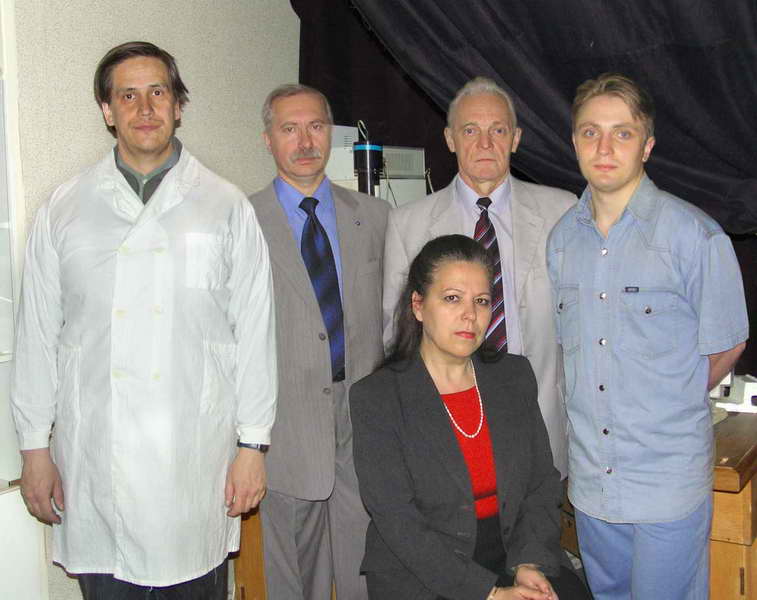 Prof. V.O.Samoilov with co-workers